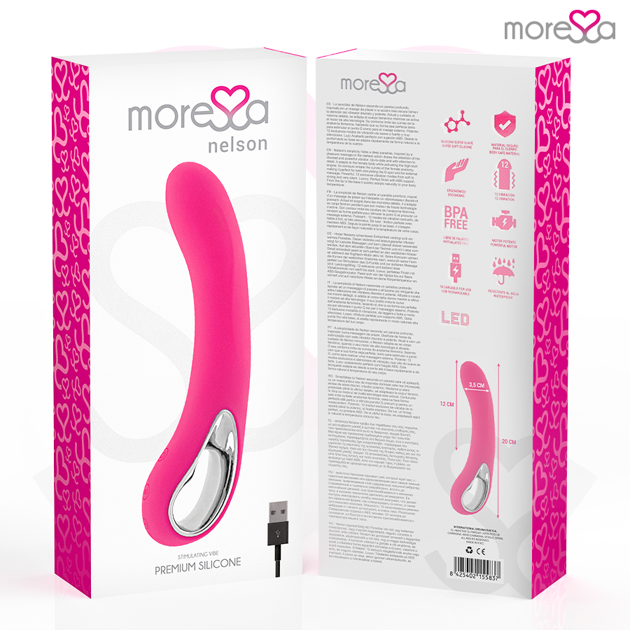 MORESSA - NELSON PREMIUM SILIKONE GENOPLADELIG