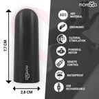 MORESSA - NIX VIBRATOR FJERNBETJENING SORT