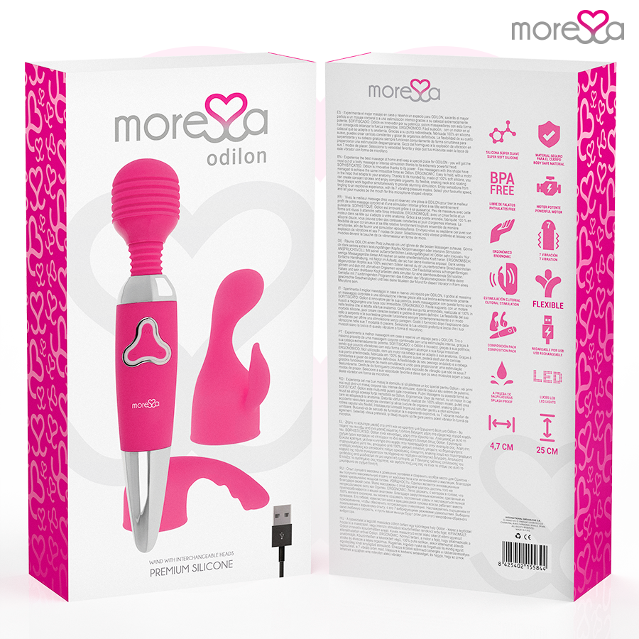 MORESSA - ODILON PREMIUM SILIKONE GENOPLADELIG