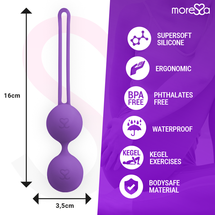 MORESSA - OSIAN TO PREMIUM LILA SILIKONE