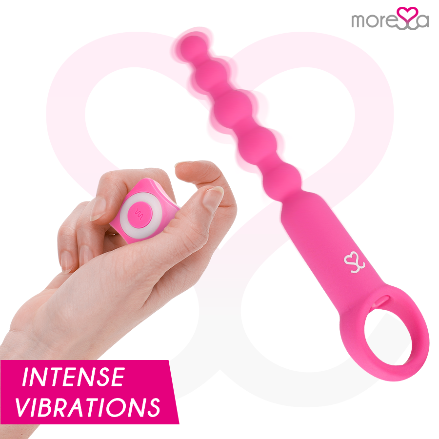 MORESSA - RONIE FJERNBETJENING ANAL FORNØJELSE PINK