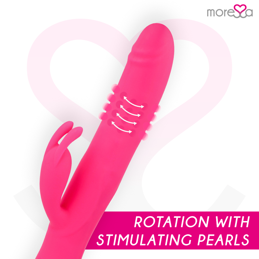 MORESSA - SOMER PREMIUM VIBRATOR MED FLERE ROTATIONER