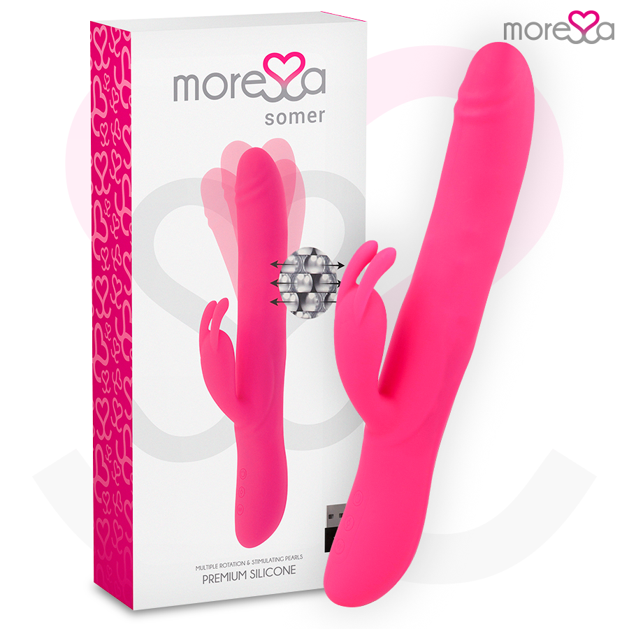 MORESSA - SOMER PREMIUM VIBRATOR MED FLERE ROTATIONER