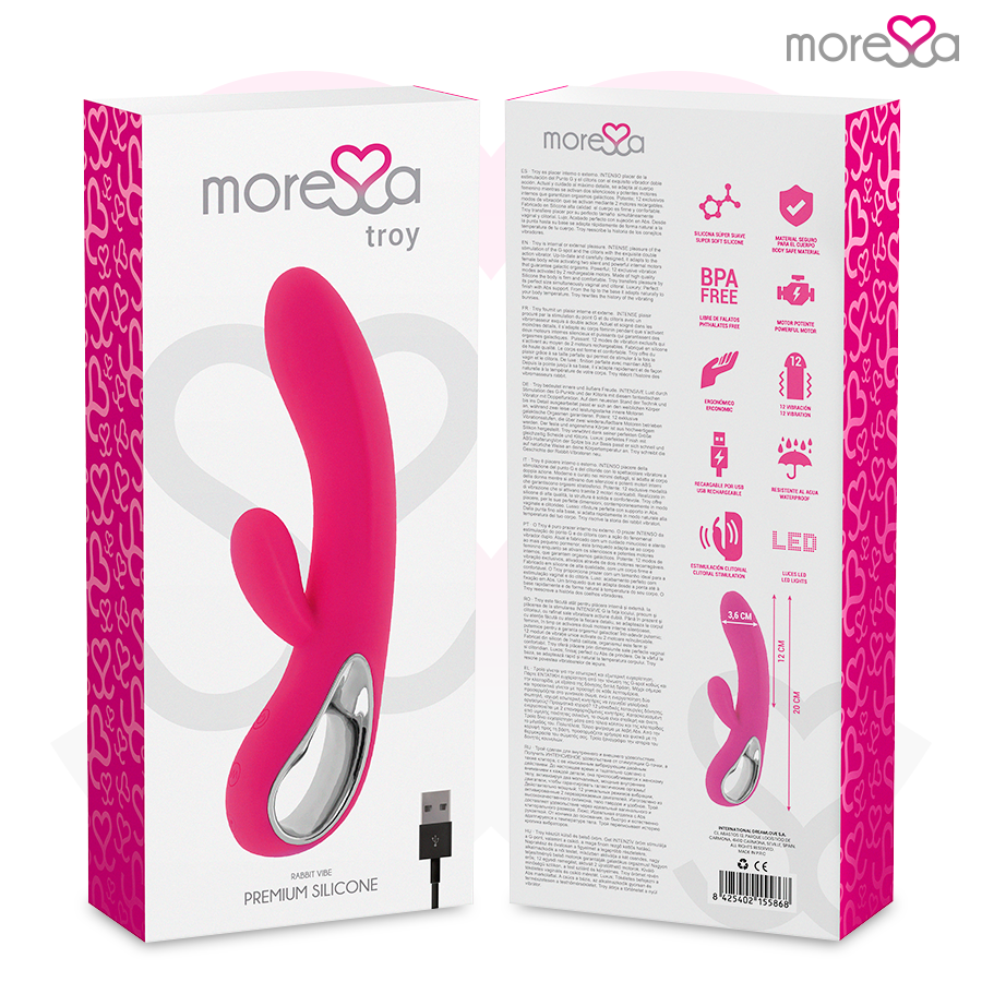 MORESSA - TROY PREMIUM SILIKONE GENOPLADELIG