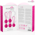 MORESSA - OSIAN SÆT PREMIUM SILIKONE PINK (Osian En - 51 g | Osian To - 101 g | Osian Tre 85 g)
