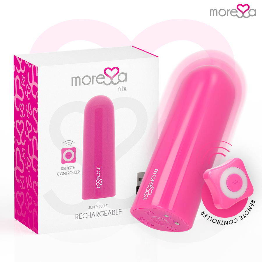 MORESSA - NIX VIBRATOR FJERNBETJENING PINK