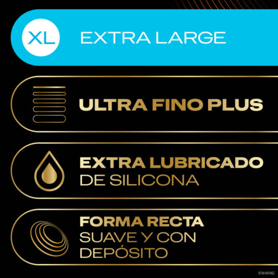 DUREX - TOTAL CONNECTION XL ULTRA FINE PLUS LATEXFRI 10 ENHEDER