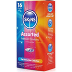 SKINS - ASSORTERET PREMIUM KONDOMER PAKKE 16