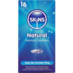 SKINS - NATURLIGE PREMIUM KONDOMER PAKKE 16