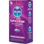 SKINS - EKSTRA STOR PREMIUM KONDOMER PAKKE 16