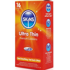 SKINS - ULTRA TYNDE PREMIUM KONDOMER PAKKE 16