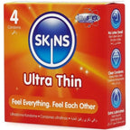 SKINS - ULTRA TYNDE PREMIUM KONDOMER PAKKE 4