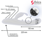IBIZA - VIBRERENDE KANIN MED PULSATION