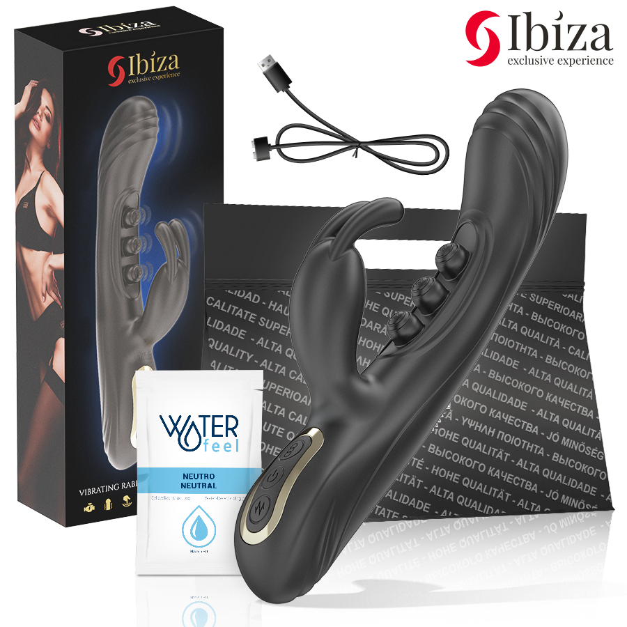 IBIZA - VIBRERENDE KANIN MED PULSATION