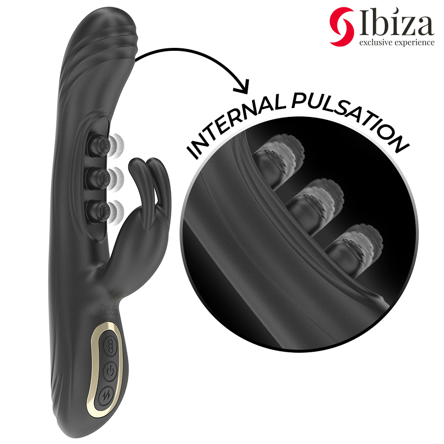 IBIZA - VIBRERENDE KANIN MED PULSATION