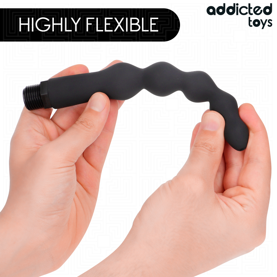 Addicted Toys - Analrenser med universaladapter model 5