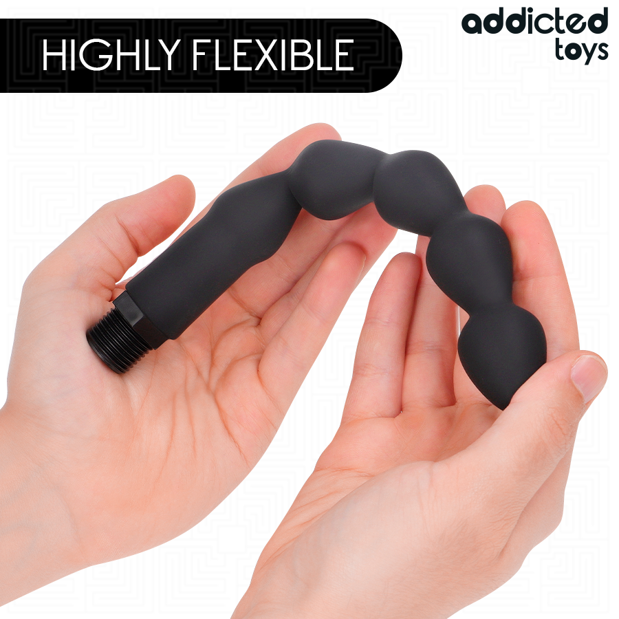 Addicted Toys - Analrenser med universaladapter model 6