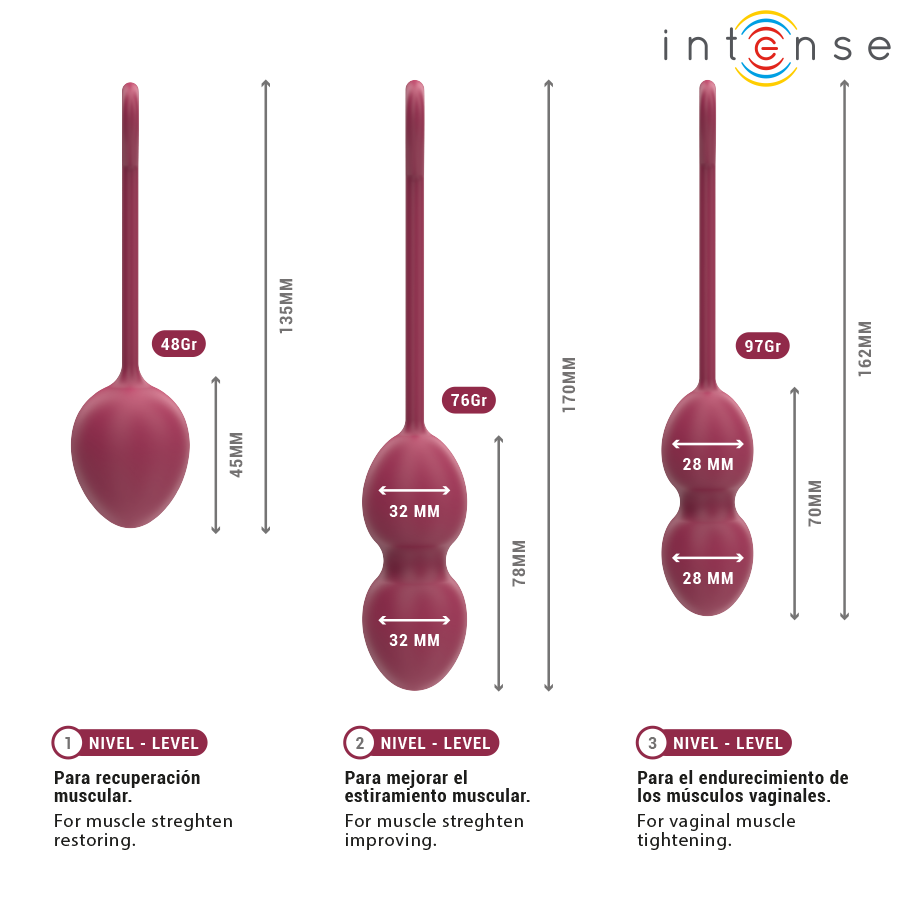 INTENSE - CHARLI KEGEL BOLDSÆT VIOLET