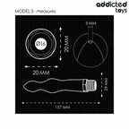 Addicted Toys - Analrenser med universaladapter model 3