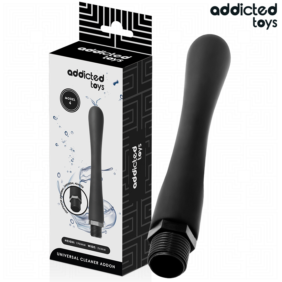 Addicted Toys - Analrenser med universaladapter model 4