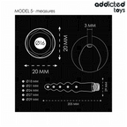 Addicted Toys - Analrenser med universaladapter model 5