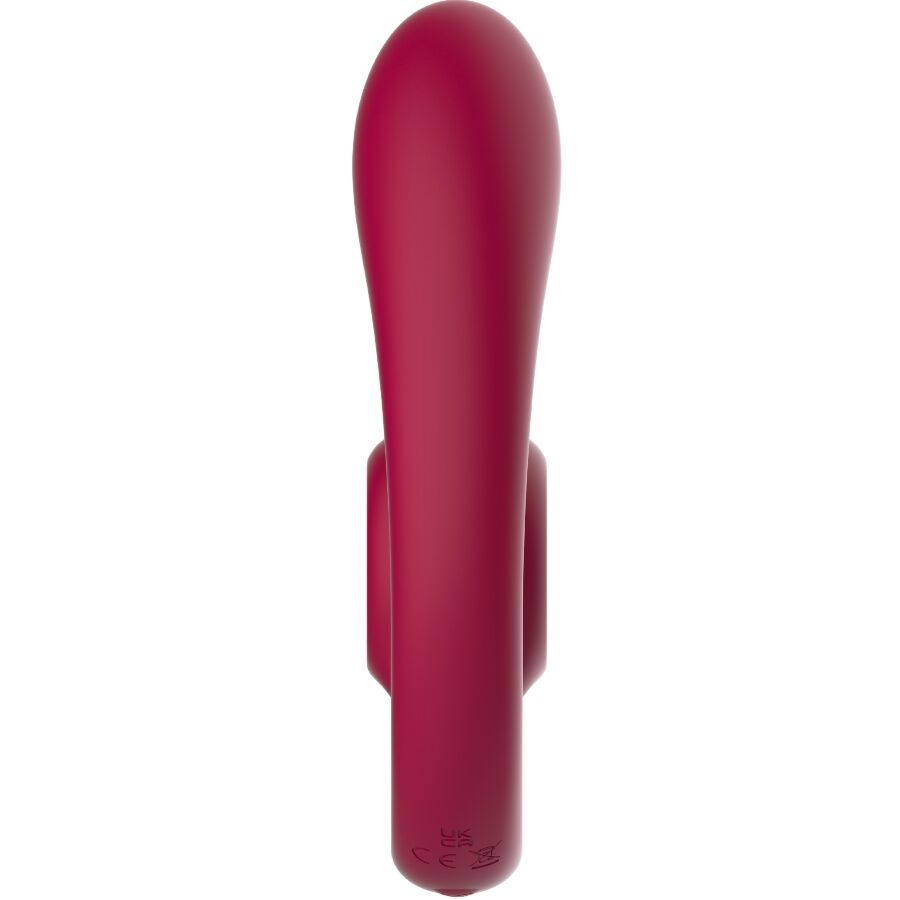SNAIL VIBE - GIZI DUO COUPLES STIMULATOR FJERNBETJENING BURGUNDY