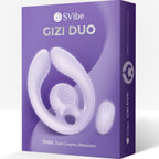 SNAIL VIBE - GIZI DUO COUPLES STIMULATOR FJERNBETJENING LILLA