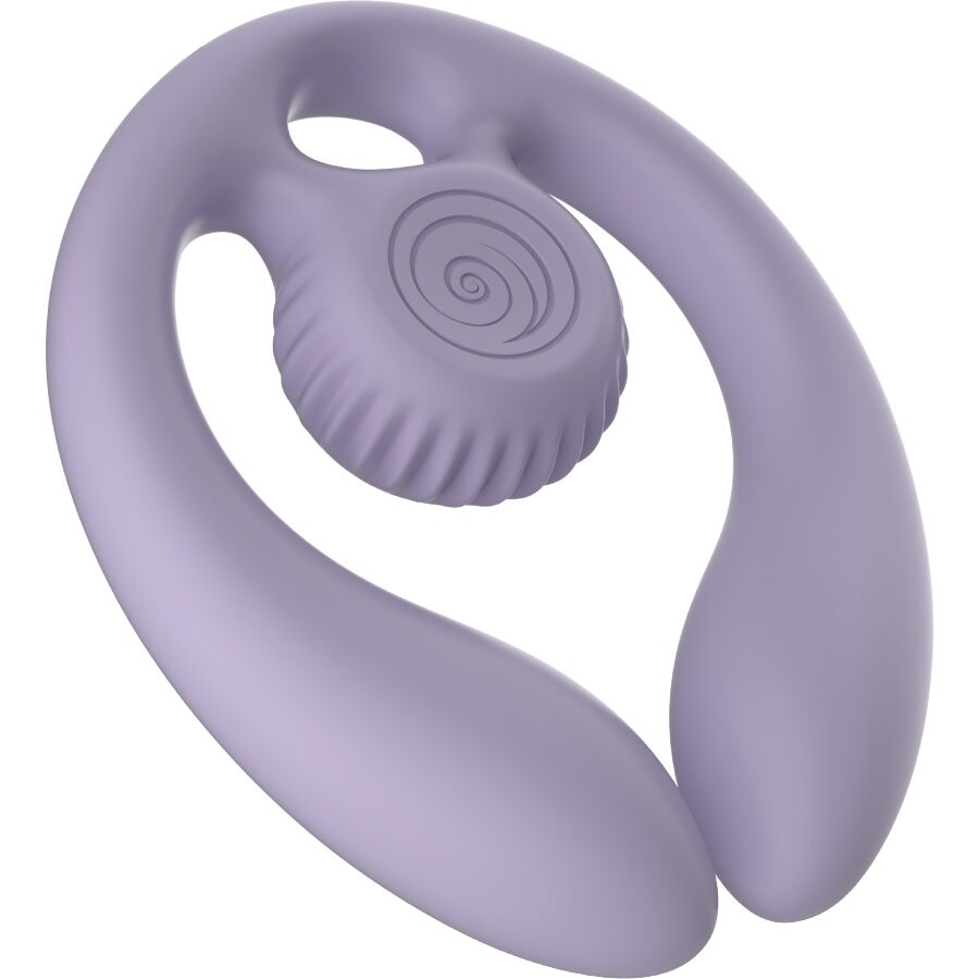 SNAIL VIBE - GIZI DUO COUPLES STIMULATOR FJERNBETJENING LILLA