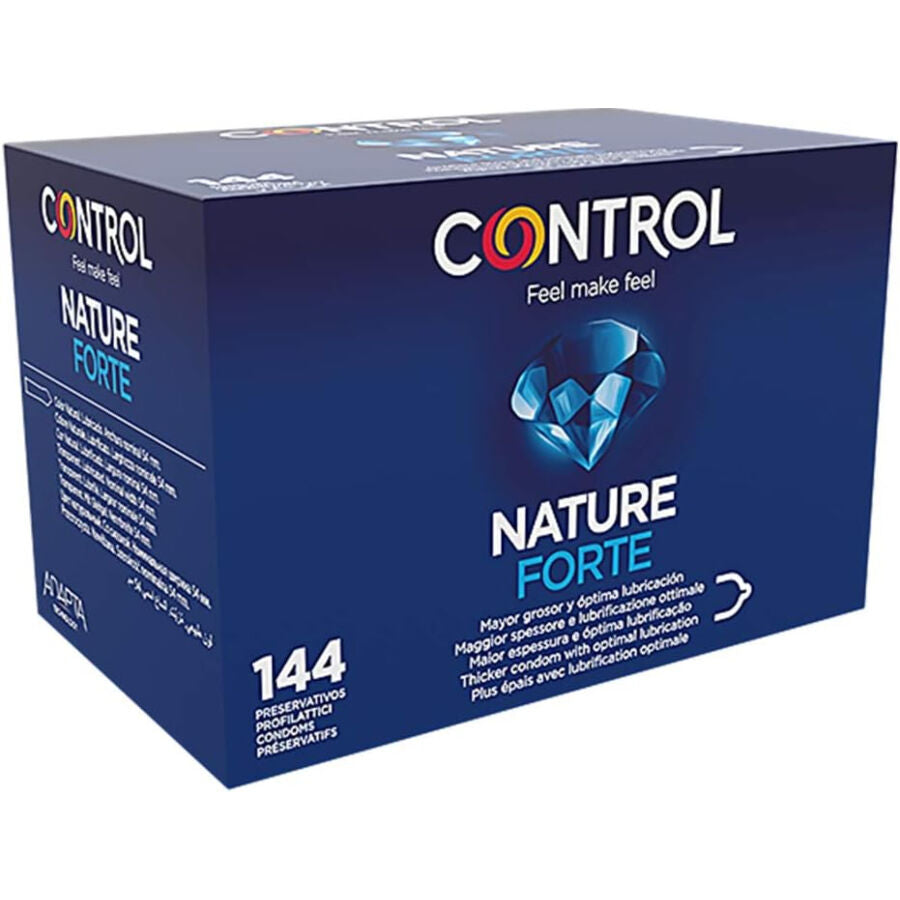CONTROL - NATURE FORTE KONDOMER 144 STK.