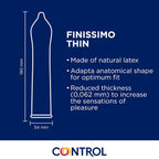 STYRING - FINISSIMO SENSO KONDOMER 144 ENHEDER