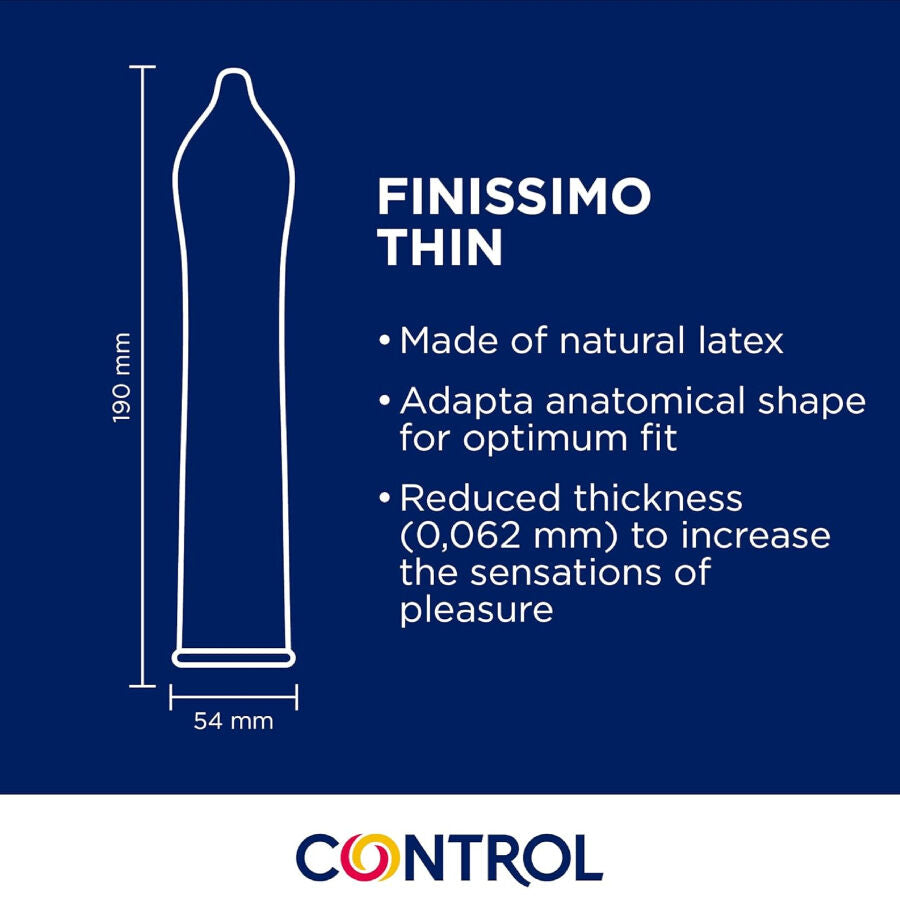 STYRING - FINISSIMO SENSO KONDOMER 144 ENHEDER