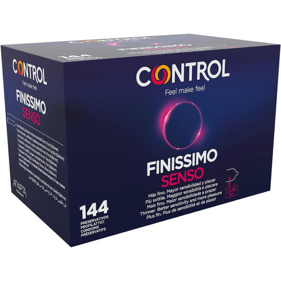 STYRING - FINISSIMO SENSO KONDOMER 144 ENHEDER
