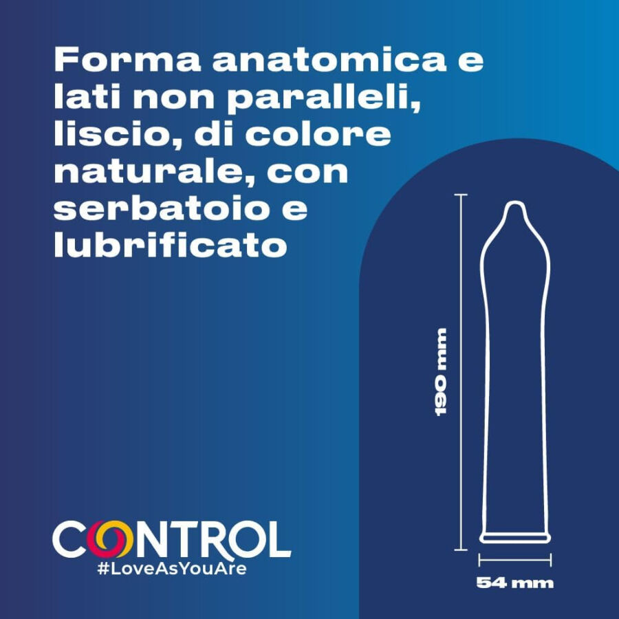 CONTROL - NATURE KONDOMER 144 ENHEDER