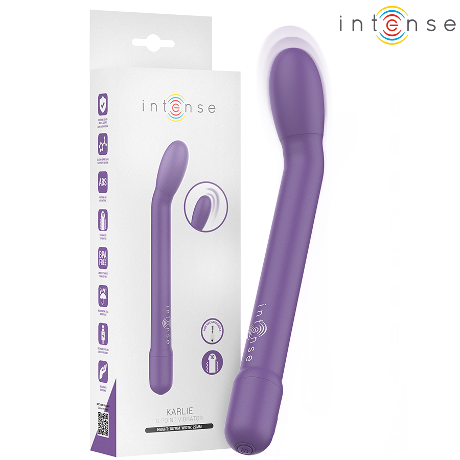 INTENSE - KARLIE GENOPLADELIG G-PUNKT STIMULATOR LILLA