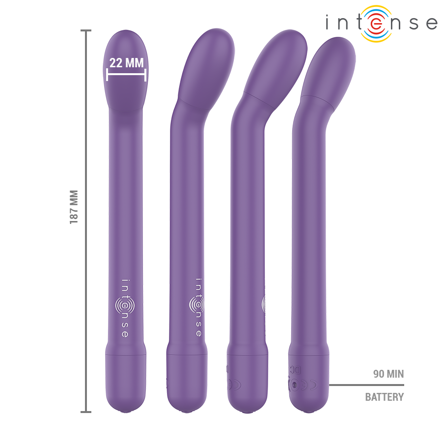 INTENSE - KARLIE GENOPLADELIG G-PUNKT STIMULATOR LILLA
