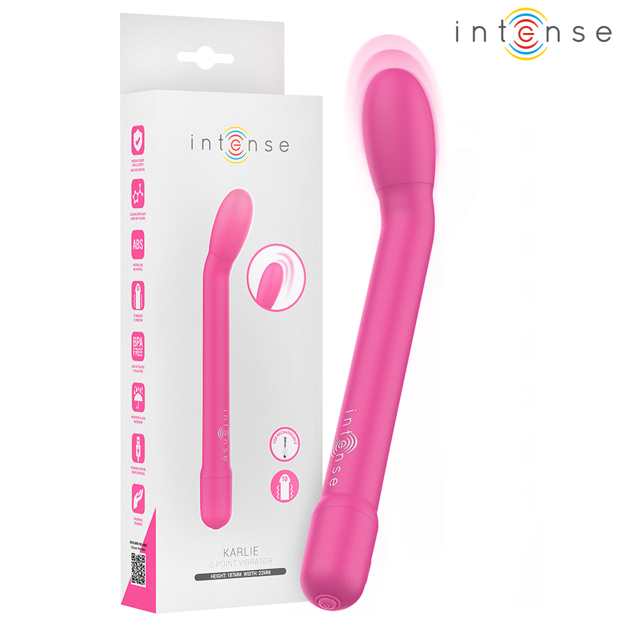 INTENSE - KARLIE GENOPLADELIG G-PUNKT STIMULATOR PINK