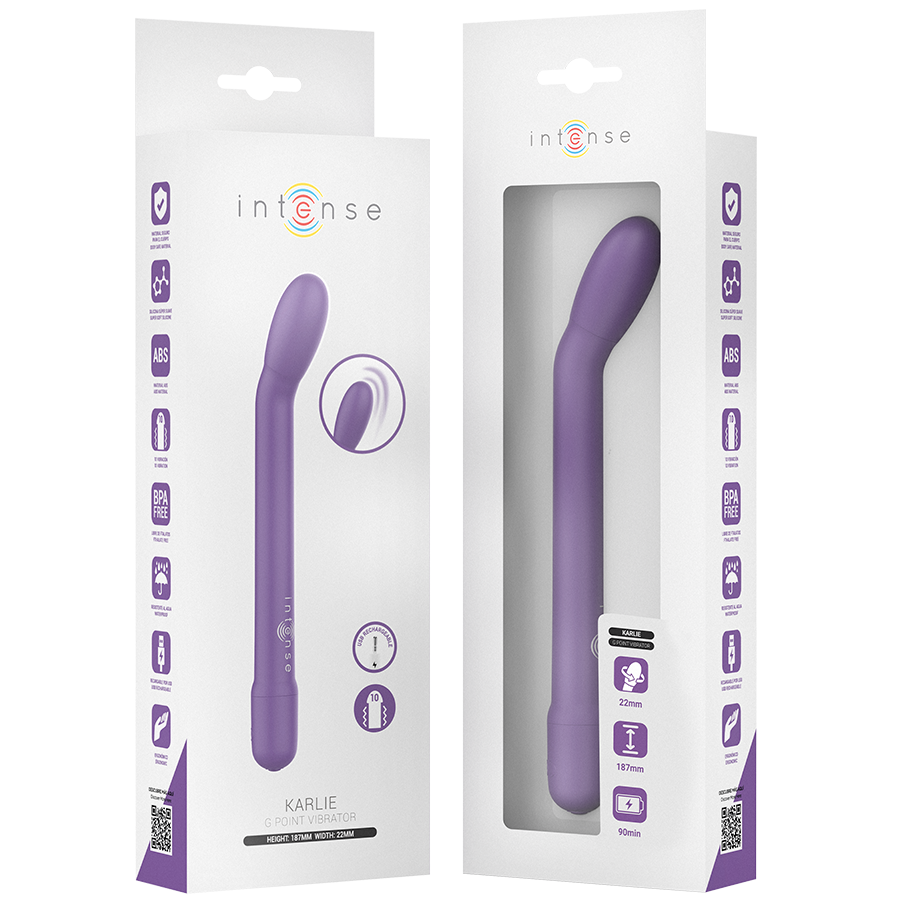 INTENSE - KARLIE GENOPLADELIG G-PUNKT STIMULATOR LILLA