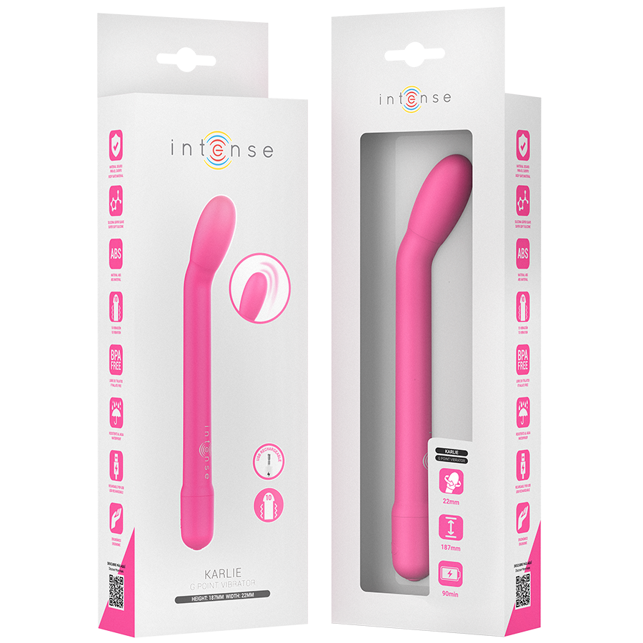 INTENSE - KARLIE GENOPLADELIG G-PUNKT STIMULATOR PINK