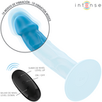 INTENSE - PHOEBE REALISTISK VIBRATOR 10 VIBRATIONER BLÅ FJERNBETJENING