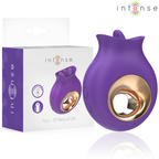 INTENS - TULI KLITORISSTIMULATOR 9 VIBRATIONER & 9 OSCILLATIONER LILLA