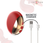 INTENSE - MARIAH VIBRATOR & STIMULATOR I U-FORM 10 VIBRATIONER RØD