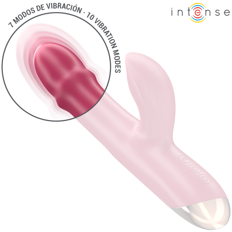 INTENSE - CHLOE MULTIFUNKTIONSVIBRATOR 3 I 1 RØD