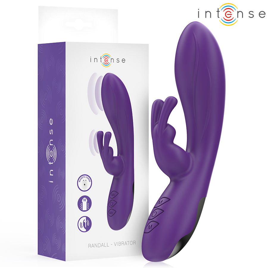 INTENS - RANDALL KANINVIBRATOR 10 VIBRATIONER LILLA