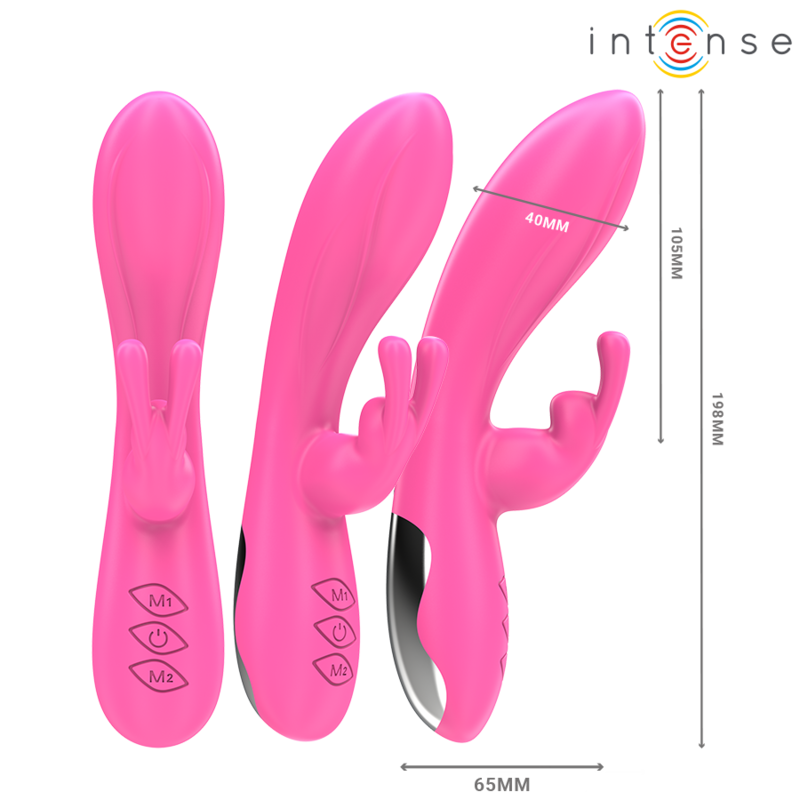 INTENSE - RANDALL KANINVIBRATOR 10 VIBRATIONER PINK