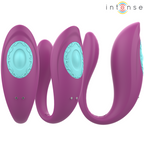 INTENSE - ANNIE U-FORMET VIBRATOR OG STIMULATOR LILLA FJERNBETJENING