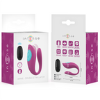 INTENSE - ANNIE U-FORMET VIBRATOR OG STIMULATOR LILLA FJERNBETJENING