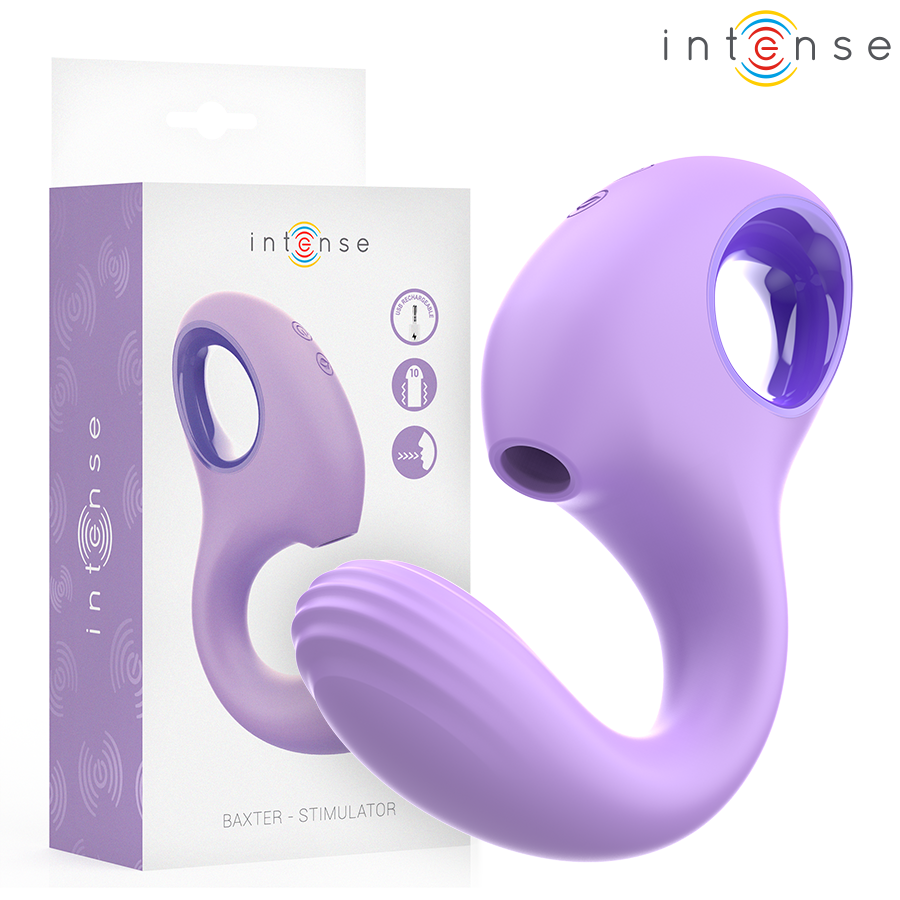 INTENS - BAXTER VIBRATOR & STIMULATOR VIOLET