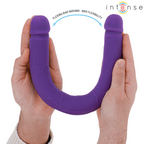 INTENSE - GUNTER DILDO DOBBELTVIBRATOR 40 CM LILLA FJERNBETJENING