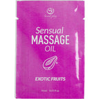 SECRETPLAY - ENKELTDOSISER MED EKSOTISKE FRUGTER MASSAGEOLIE 10 ML