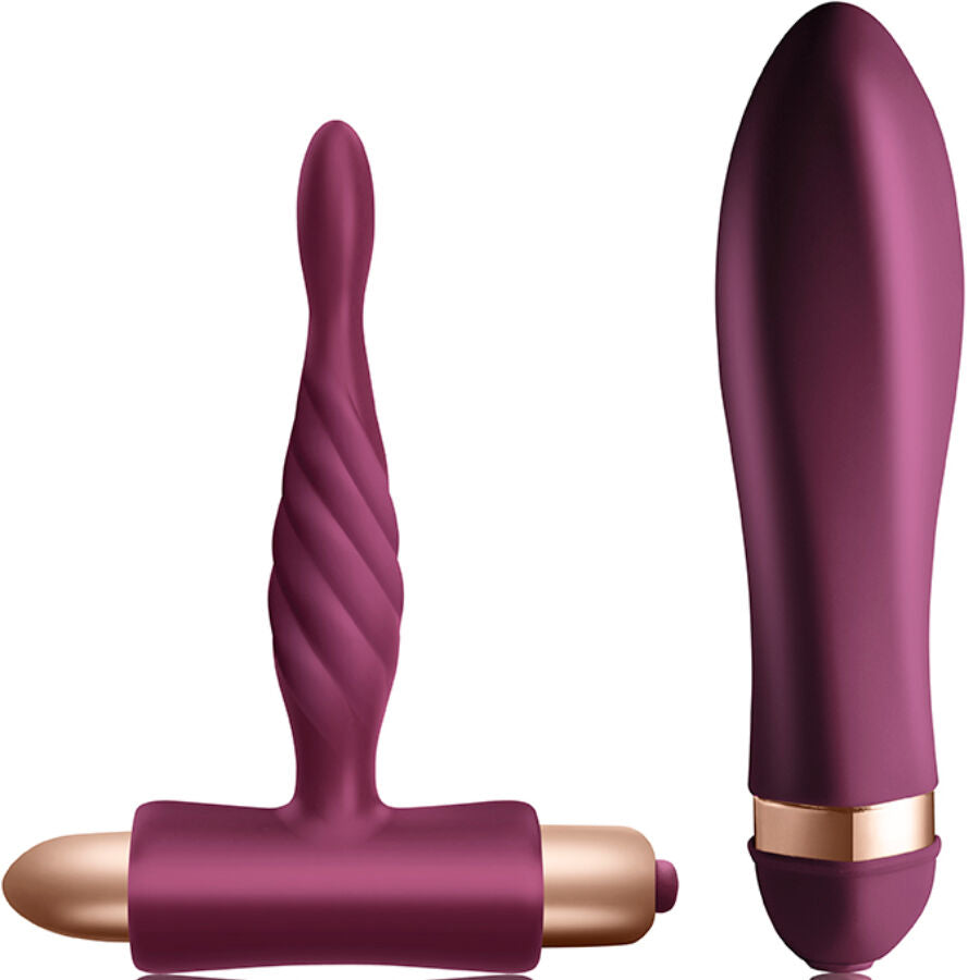 CLIMAXIMUM - DARE KIT VRIDET VIBRATOR + ANALPLUG BEGYNDER